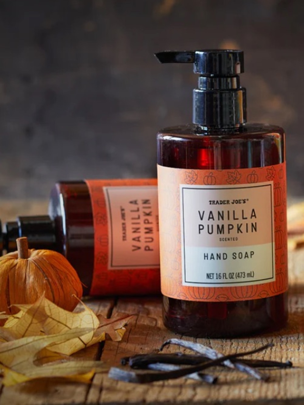🆕🎃 Vanilla Pumpkin Hand Soap Trader Joe’s 16 FL Oz NWT